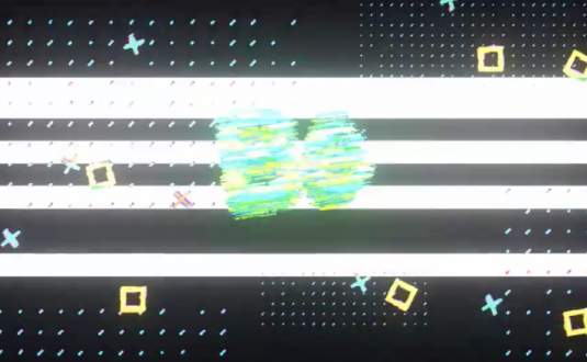 PR模板-失真信号LOGO标志