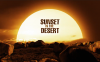 PR模板-沙漠中的日落