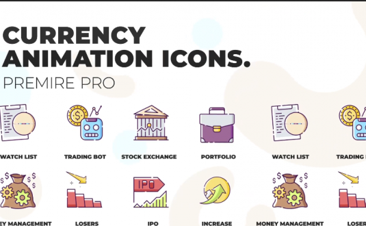 PR模板-货币和兑换图标