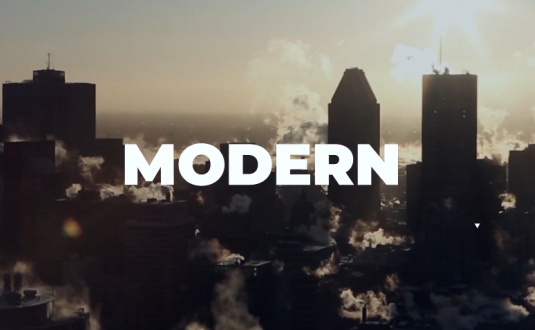 PR模板-小故障片头