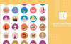 PR模板-食物和饮料动画图标