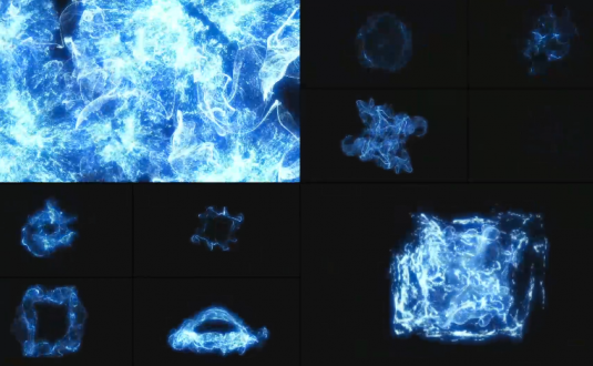 硬核PR模板-能量游戏效果