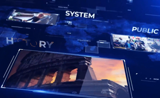 PR模板-世界新闻开场白