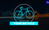 PR模板-自行车标题