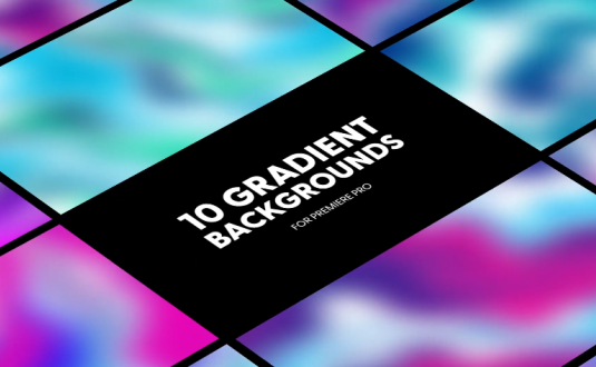 PR模板-梯度背景