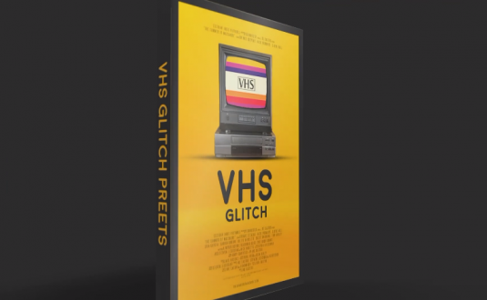 硬核PR模板-VHS故障预设